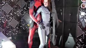 Cassie Fire zentai catwomen fucked