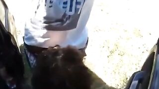 French Beauty's Hot & Horny Road Head Blowjob Adventure