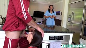 Gal Ritchie Parades Around Stepdad With Her Ass Bare Naked