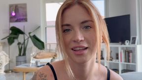 Blonde Bi Chick Gets Down with BBC