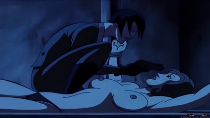 dirty Lady Cop BALLBUSTING anime, showing big tits bondage Spicy City