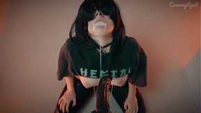 From Shy Hikikomori to Cum-Soaked Slut  POV Fuckmachine CreamPie