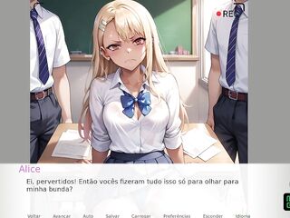 Visual Novel by Corno, University Stories