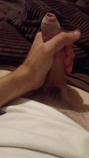 me touching in bed