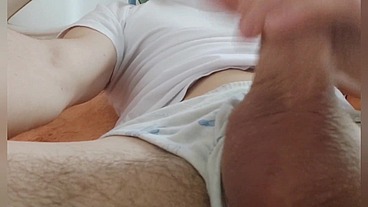 Nerdy College Boy Has A Big Cock To Play With