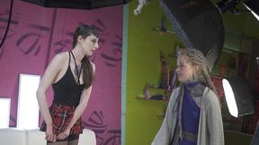 Brilliant Anuskatzz and Lily Lu's high heels xxx