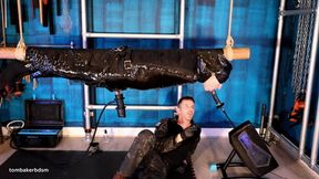 Suspended, Milked And Throat Fucked In Bondage (4K)