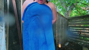 Outdoor Big Tits Girl Gets Intense Clit Rubbing &amp; Finger Fuck