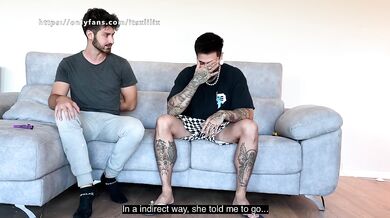 I FUCKED MY GIRLFRIEND WITH MY BEST FRIEND AND WE CAM ON HER BOOBS (ENGLISH SUBTITLES)