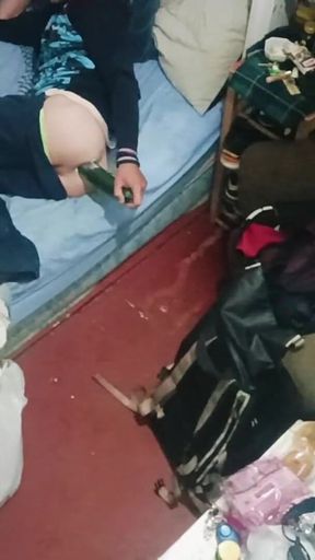 Young Gay Man Opens His Ass