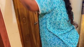 Big Ass Arab Muslim Maid Cleaning My Room Then I See Her Huge Naked Ass & Start Handjob