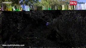 MyDirtyHobby - Outdoor stranger fuck with petite amateur
