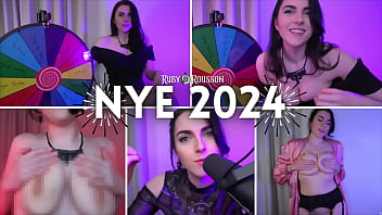 NYE 2024 The Gooner Cum Countdown - I want to play with you ... (Topless)