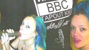 BBC cums in hotwife AlleyKatt 5 times cuckold creampie