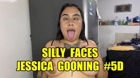Silly Faces Jessica Gooning #5D: Derp Face Overload (Animated, Music, Text)
