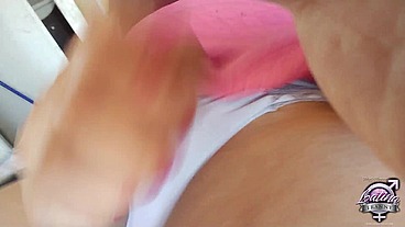 Teen Nicole N Fantasy small tits and playing wiyh her cock