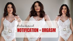 Notification = Orgasm - Pavlovian Femdom Conditioning