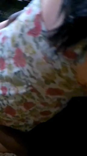 Chubby Slut Gives Head and Rides BBC