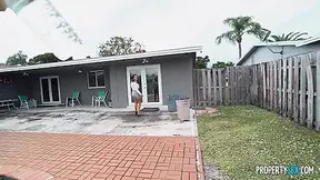 Gets Her Perfectly Shaved Pussy - Alina Belle