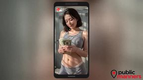 after my workout, i paid an asian woman to give my black cock a proper blowjob.[ai]