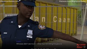 [Gameplay] Depraved Awakening #2: Slutty widow gets titty-fucked by a detective (H...