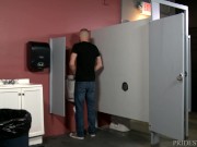 ExtraBigDicks Met Stranger In Bathroom. I Found Out He Was Rough!