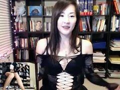 Asian MILF Sucks Big Cock And Jerks Out Cum