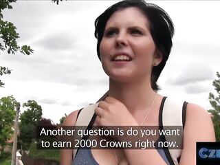 19 Year Old with Big Titties was very Shy but she eventually took the WEENIE - CzechXXX