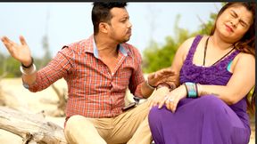 Indian desi Step sister and step brother romance with her house owner ( Hindi Audio )