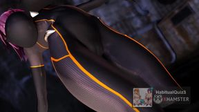 MMD R18 latex suit cosplay want to fuck and cum hard 3d hentai big tits big nipple ntr blowjob big ass cheating wife