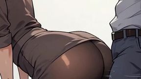 Waifu Secretary POV - Office Close-Up Teasing (Teaser)