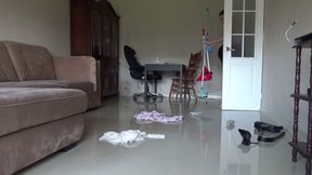 abdominal explosion during contractions