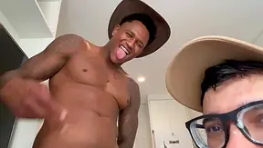 Goian Thrilled by John Ricks Huge Black Cock – Hot Interracial Gay Scene