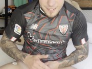 GAY FOOTBALL PLAYER😏Cum With NO TOUCH