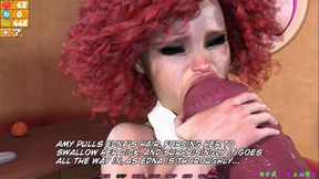 Dungeon Slaves v0.54 - Having a giant dick stucked in the anus