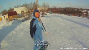 Hot Snowboarder Girl Fucked In Les Face