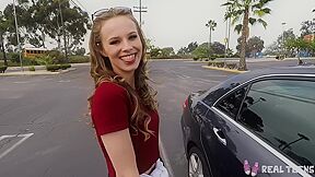 Jillian Janson In 18+ - Petite Teen 18+ Car Flashing