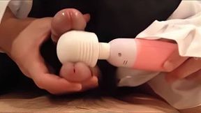 2 Asian Crossdressers Play with Sex Toys and Cum Hard