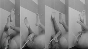 The Plumber • A super-cute nubile gives himself an buttfuck clyster in the bathroom.