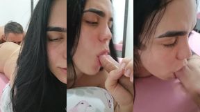 i sucked, sucked and in the end i got your sweet milk... i love sucking a very hard and soft cock, i feel fulfilled when i make the man relieve himself in my little mouth