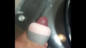 Probando el masturbador