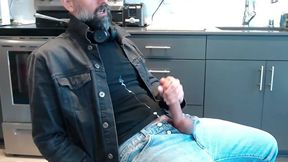 Daddies Large Penis Spunking for You
