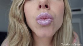 Pink Lipgloss Orgasm Denial