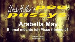 BBW MILF Arabella May parties hard with a piss gangbang