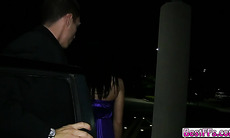 Prom night turns into hot limousine sex