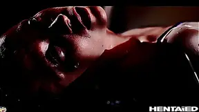 Tiny Girl Carries Alien Hybrid After Breeding Encounter – Milky Hatching Scene