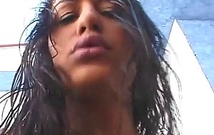 Busty trans beauty screws her girlfriend