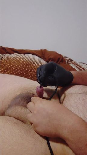 Playing with my tiny dick and urethra