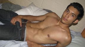 Ex-Boyfriend Strokes His Hairy Cock for the Camera - Hunk Hard-On Session