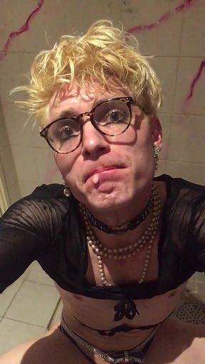 Weak Submissive Sissy Jes Brinch Exposed